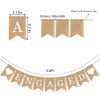 Bchinb Engaged Burlap Banner Rustic Engagement Wedding Party Decorations Bunting