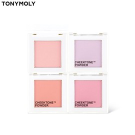 TONYMOLY Cheektone Single Blusher Powder 4.2g, Color:P06 Salmon Nude