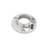 Chrome 25mm Round Tube Pipe Clamp Holder for Hanging Garment