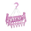 32 Clip Folding Hanger Drying Clip Multifunctional Windproof Hanger Socks