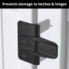 D&D Technologies TCGS1S Gate Stop, Damage Protection Bumper Reduces Sound