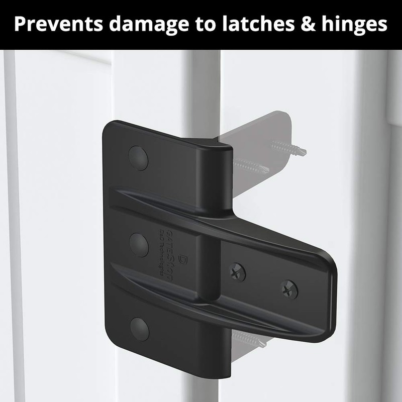 D&D Technologies TCGS1S Gate Stop, Damage Protection Bumper Reduces Sound