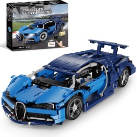 BRICXOR Race Car Building Set for Adults with Motor and Battery, Advanced Collectible Car Model Toy, Display Gift for Sports Cars Fans (715 PCS)