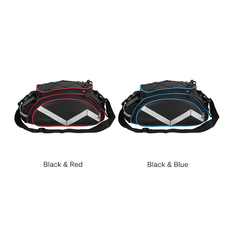 Bicycle Bag Multifunction 13L Bike Tail Rear Seat Bag Cycle