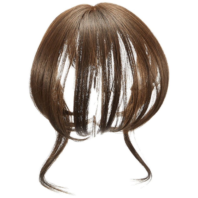 Priscilla TFX-106-TDB Fluffy Hand Planted Whole Bangs Wig, Nuance Curl