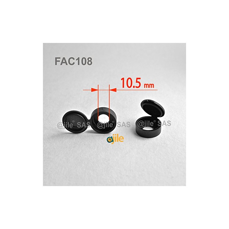 Ajile - pack of 20 - Hinged snap screw cover