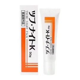 Tsubu Japan Night Pack Eye Gel 30g 眼部去脂粒藥膏
