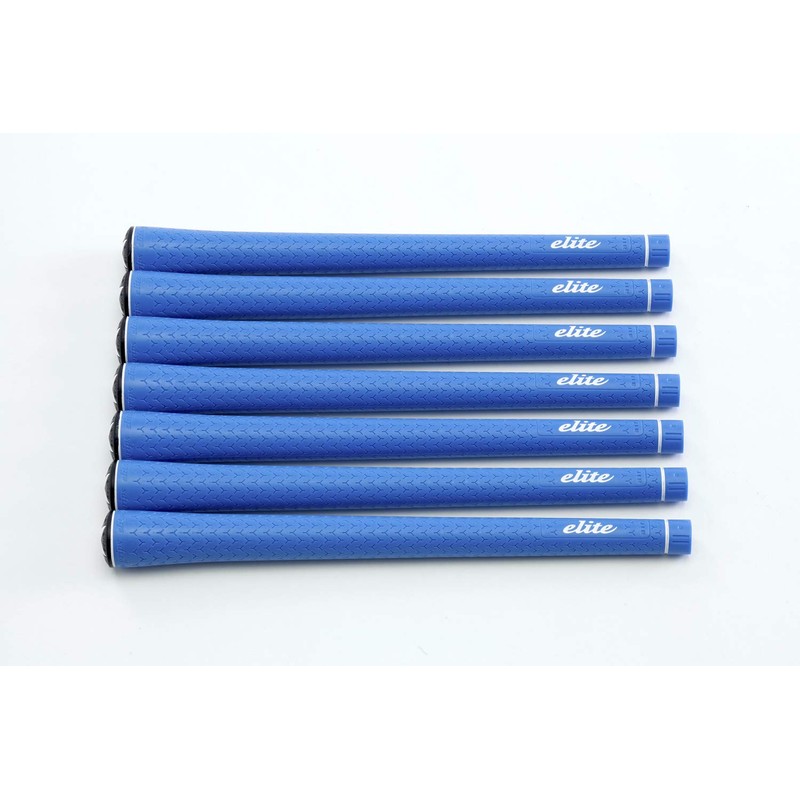 elitegrips Y360°s Air Golf Grips, Set of 7, Marine Blue,