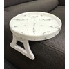Marble Printed Sofa Arm Clip Table, Armrest Tray Table, Drinks/Remote