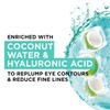 Garnier Moisture Bomb Coconut Water Eye Mask, With Hyaluronic Acid