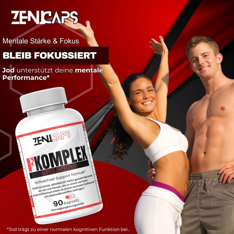 ZENICAPS F Komplex OXIVAL ADVANCED Original Capsules Metabolism FComplex Support