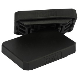 IRWIN 1988933 Quick-Grip Wide Pads for One-Handed Bar Clamps - Black/Blue