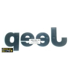 Mopar GENUINE JEEP GRAND CHEROKEE BLACK GLOSS EMBLEM NAMEPLATE HOOD 2013-2021 NEW OEM