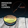 Reaction Tackle Lead Core, Metered Trolling Braided Line Multi-Color -