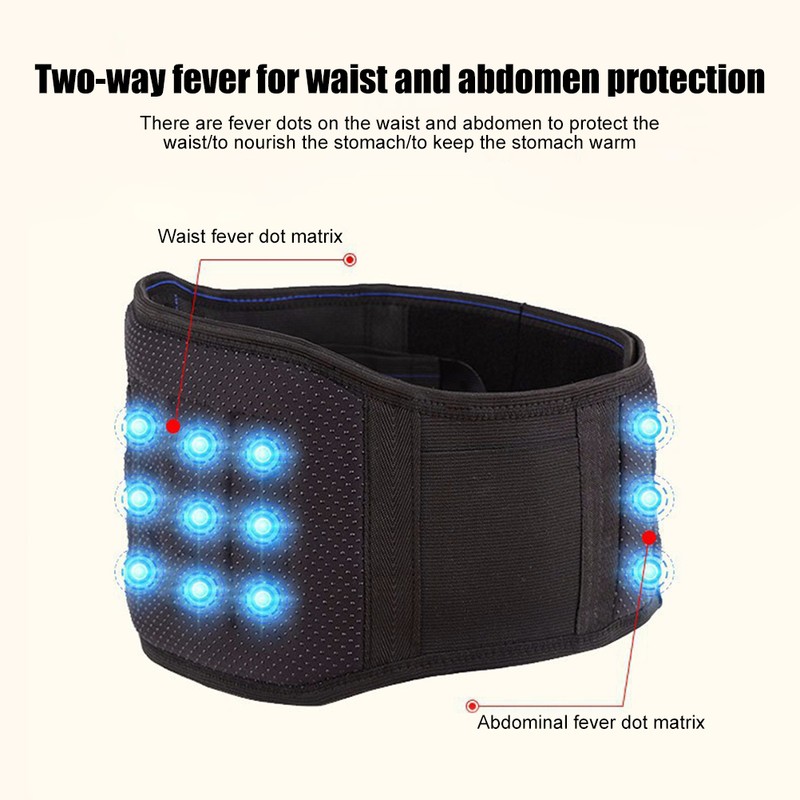 Magnetic Therapy Lumbar Support Belt Self Heating Lower Back Support