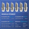 Iridium Spark Plugs 6 Pack Compatible with Honda Odyssey V6