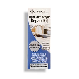 Black - Granite, Quartz, Marble, Corian Countertop Chip Repair Kit - Black Granite Repair Kit - HIMG Surface Repair