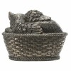 Amazing GiftImpact Pet Memorial Angel Cat Sleeping in Basket Cremation