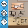 2pcs Glove Box Holder, Iron Glove Holder Wall Mounted, Space