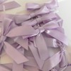Micomon 50pcs 2-1/2" Lavender Satin Ribbon Bows with Twist Ties