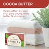 Yardley London Cocoa Butter Bar Soap, Unisex, 4.25 oz