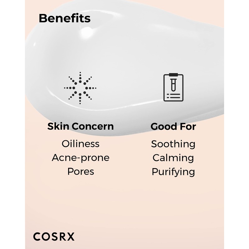 COSRX AC Collection Lightweight Soothing Moisturiser, 80 ml, Aloe Vera