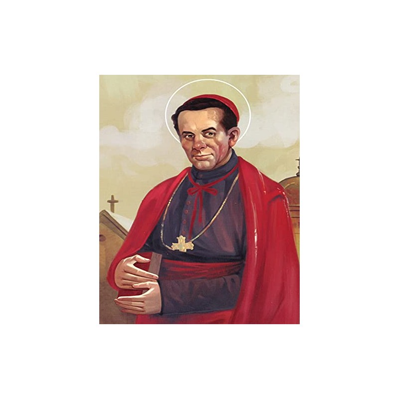 Catholic print picture - St John Neumann N - 8"