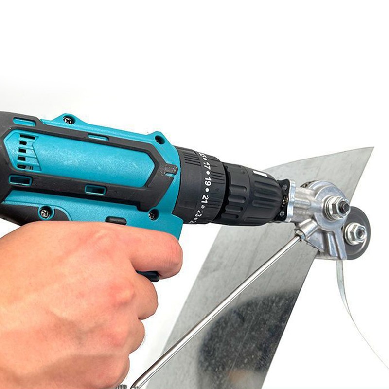 Electric Drill Plate Cutter Drill Attachment Tin Snips Multi-purpose Cutting