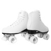 Roller Skates for Women with PU Leather High-top Double Row