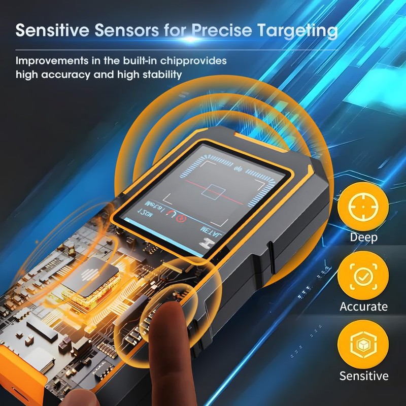 3 in 1 Stud Finder Wall ScannerLaser Distance Meter, Multifunctional