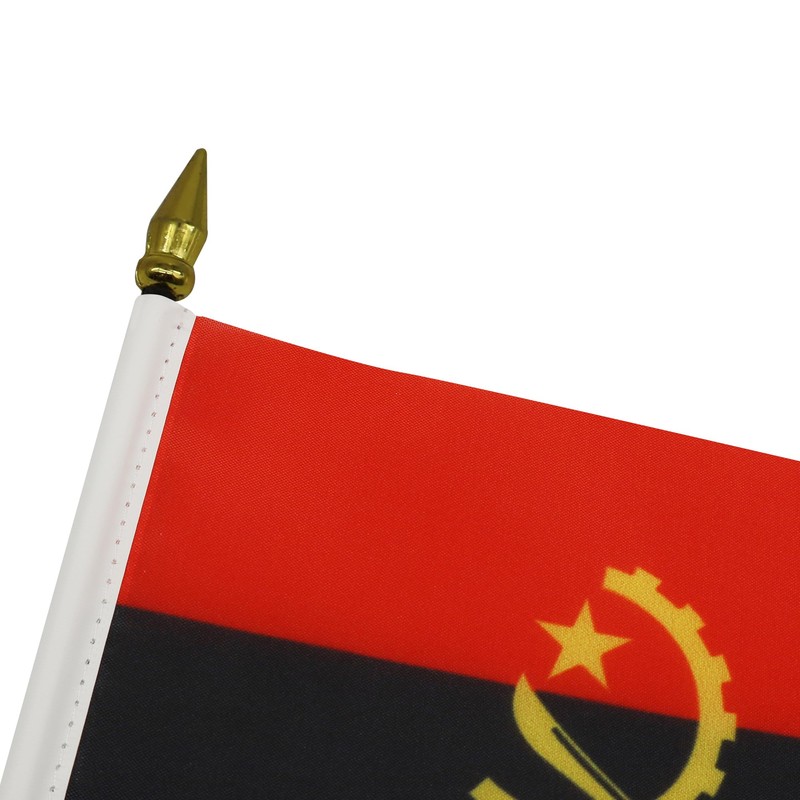 AZ FLAG Angola Table Flag 4'' x 6'' - Angolan
