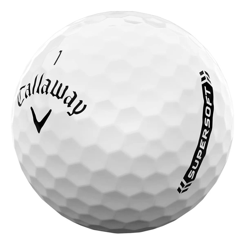 Pelota Golf Callaway Supersoft 12 Pz Blanco 641936012