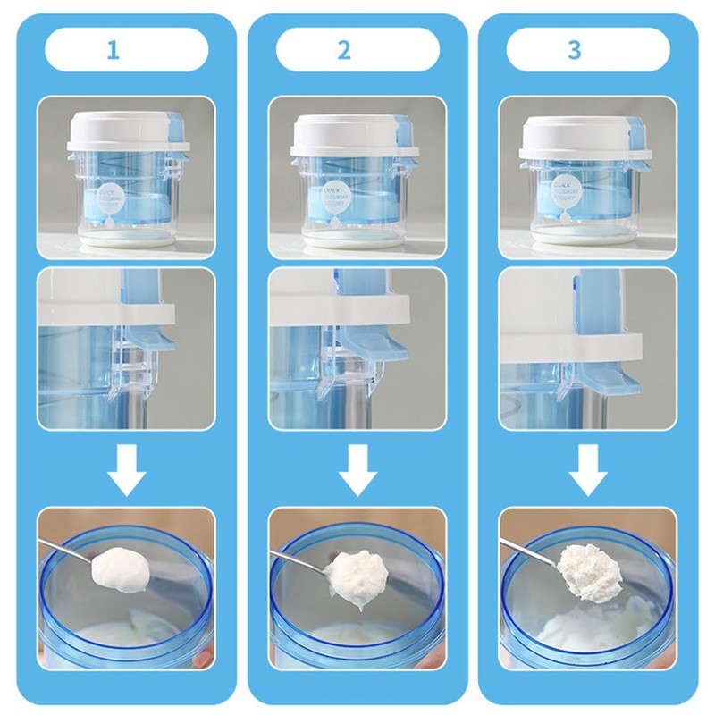Dry Yogurt Maker - Yogurt Strainer with Lid | Kitchen