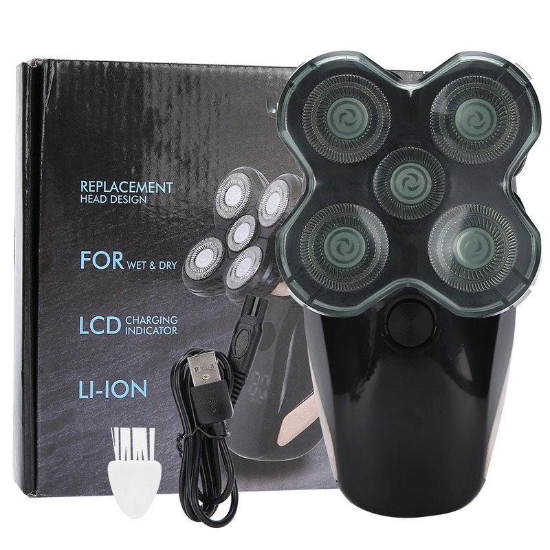 Electric Shaver Multifunctional USB Rechargeable Hair Beard Trimmer for Men