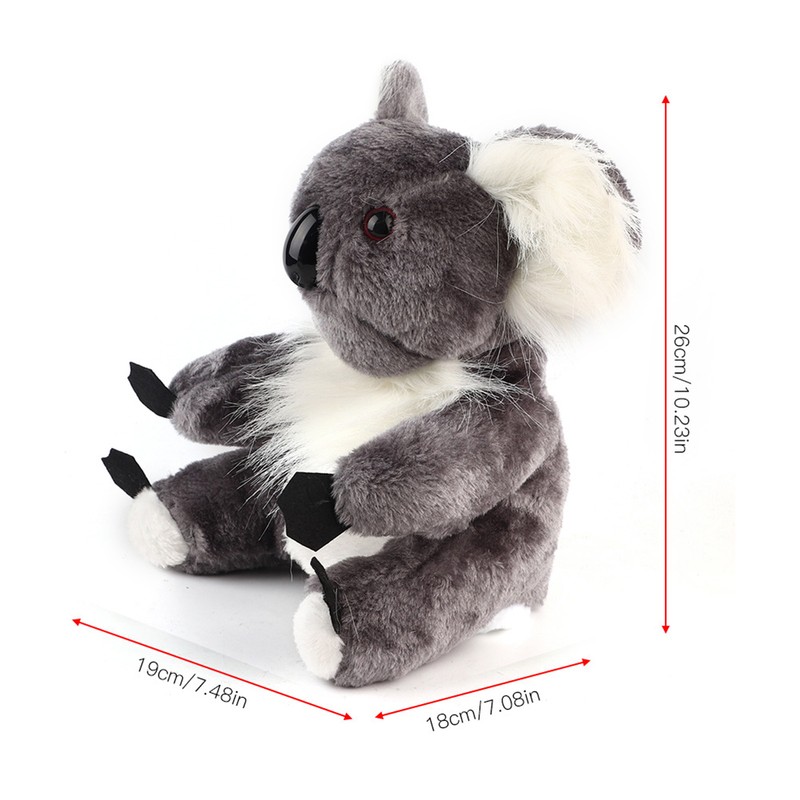 Plush Fabric Golf Koala Shape Putter Wooden Pole Headcover Protective