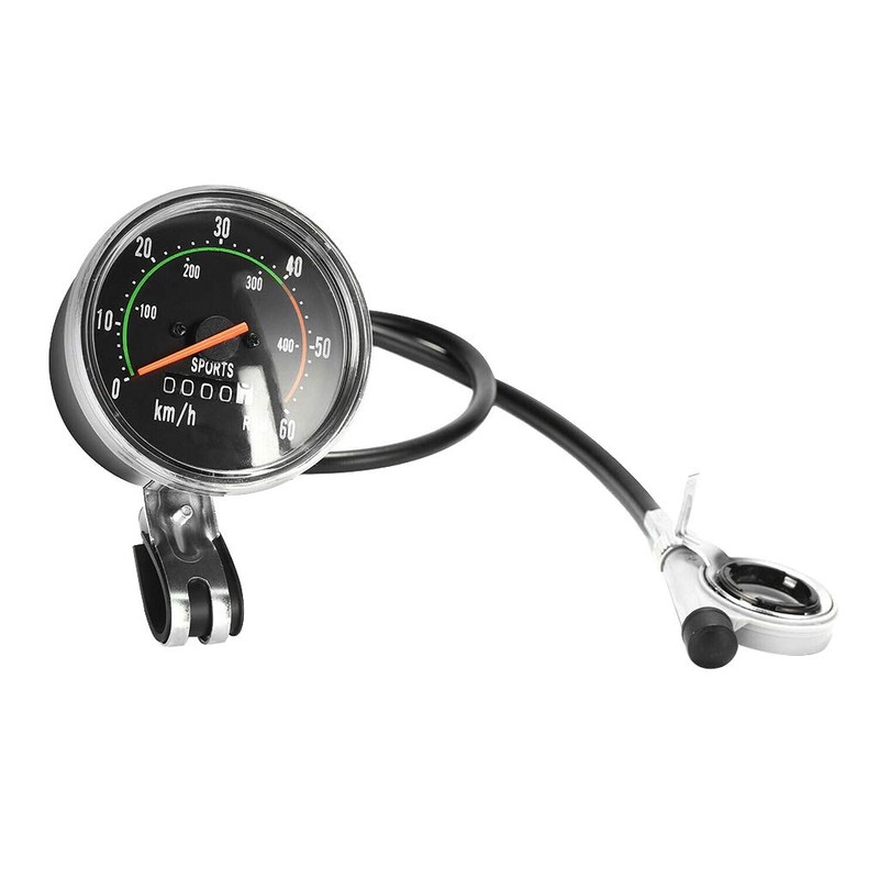 Milageto Waterproof Bike Speedometer Analog Mechanical Computers