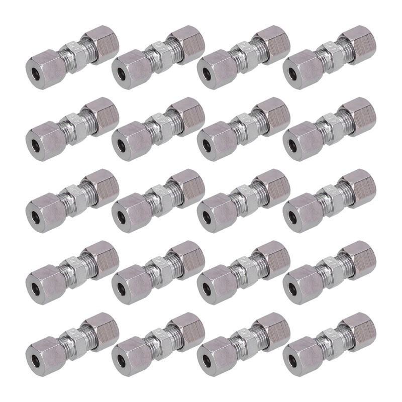 20pcs 35mm/1.38in Quick Connector Double Cutting Ring No Flanging for