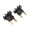 Headlight Socket, 1 Pair Replacement Headlight Bulb Holder Adapter Holder