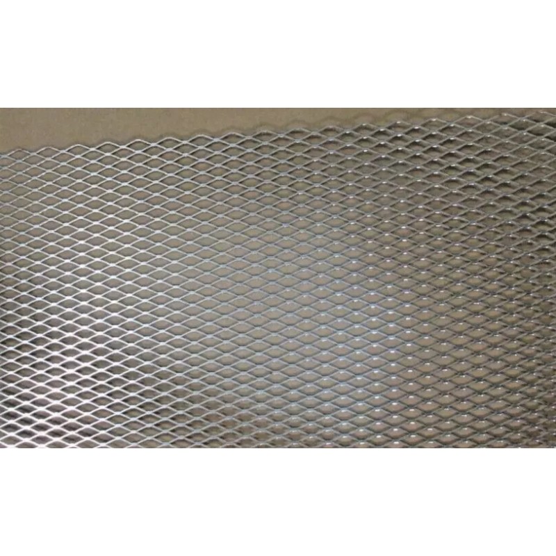 McNICHOLS 1/2 #16 304 STAINLESS STEEL FLATTENED EXPANDED METAL-----5" X