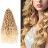 Long Curly Crochet Braids Women Soft Fashionable Delicate Synthetic Braiding