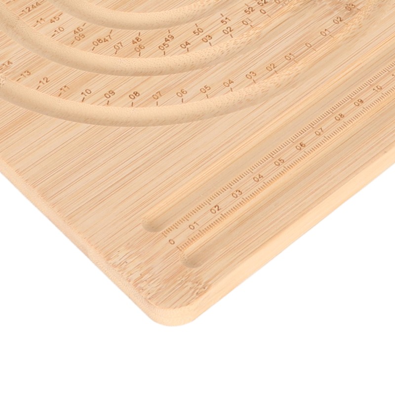 Bracelet Bead Board Jewelry Making Bracelet Measurement Board Bamboo Beading