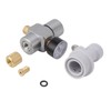 Water Pressure Reducing Valve 0‑60PSI Stainless Steel Pressure Regulator Multifunctional