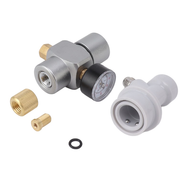 Water Pressure Reducing Valve 0‑60PSI Stainless Steel Pressure Regulator Multifunctional