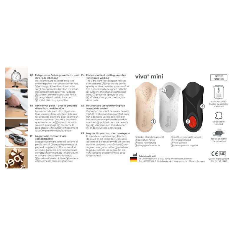 Viva Mini Arch Support, Posture Correction, Shock Absorbing, Walking Support,