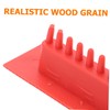 COHEALI 2Pcs Wood Grain Texture Tool Set Handheld Graining Pattern