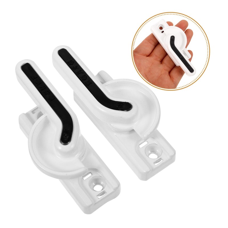 Operitacx 2pcs Storm Door Latch Replacement Kit Sash Lock for