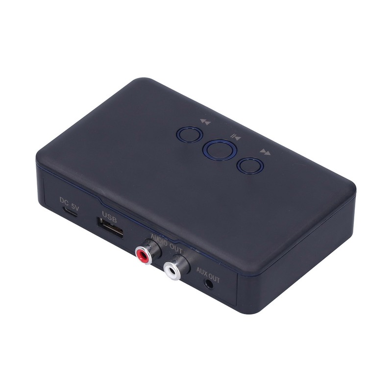 Bluetooth 5.0 Audio Receiver Wireless Music Player with USB Charging
