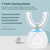 U-shaped Electric Toothbrush Adults IPX7 Waterproof 360 Degree Rechargeable Automatic