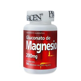 PRONACEN GLUCONATO DE MAGNESIO FRASCO - 90 TABS 500 MG