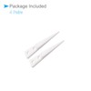 CoCud Ceramic Tweezer Tip, Replaceable Non-Conductive Heat Resistant Straight Pointed